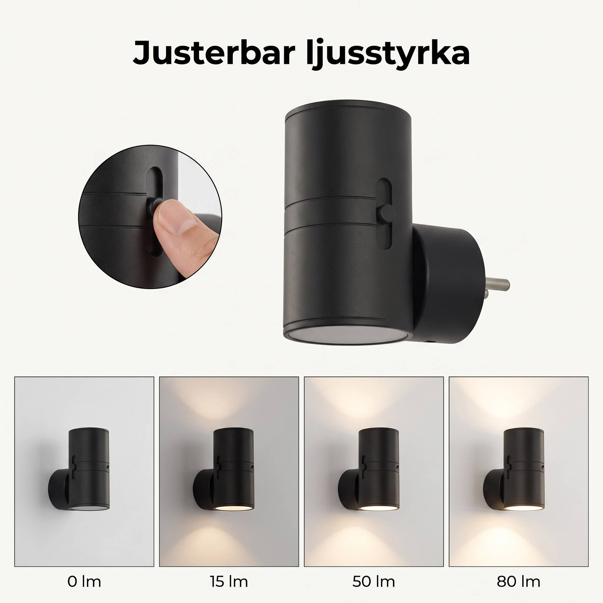 Pluglight - Modern & mysig belysning i hemmet